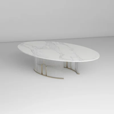 Oval Hoof Center Table